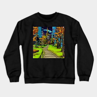 Anime Style Landscape Crewneck Sweatshirt